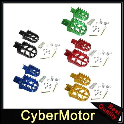 CNC Footpegs Foot Rest For Chinese 50cc 70cc 90cc 110cc 125cc 140cc 150cc 160cc 170cc 180cc 190cc Pit Dirt Bike Kayo BSE SYmoto