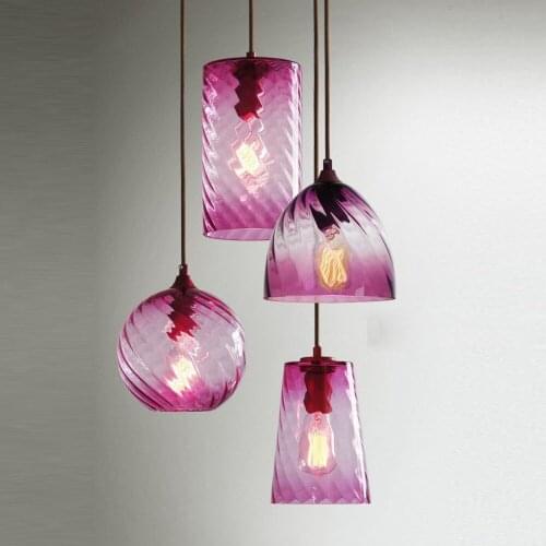 New Glass Dining Room Pendant Lights bar Counter Restaurant Pendant Lamp Bedroom Porch Hallway Hanging Perndant Lights
