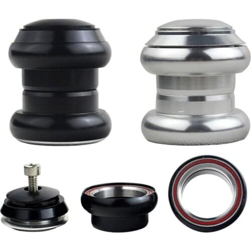 34mm MTB Road Bike Sealed External Bearing Headset Steering Column CNC Threadless External Headsets Washer Sealed Cartridge Stem