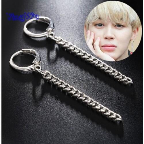 Punk Style Tassel Earrings For Men Women Korea Earrings Statement Jewelry Exquisite Gift Wholesale