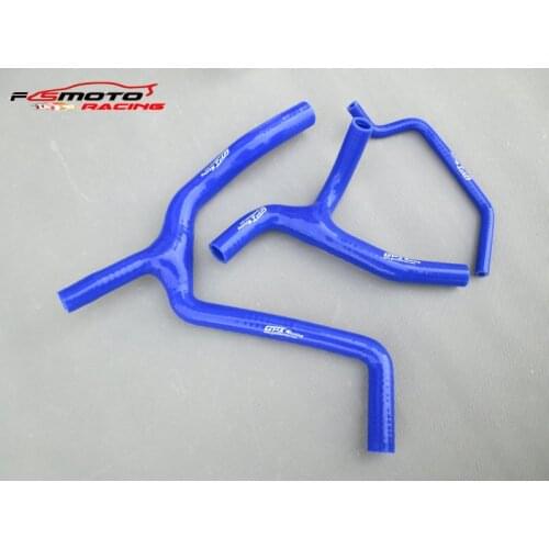 Silicone Radiator Y Hose for KAWASAKI KXF450 KX450F 2009-2014 2010 2011 2012 2013