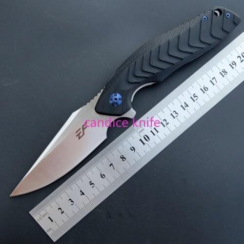EF924 EF 924 Ball Bearing Folding Knife D2 Blade G10 Handle Camping Hunting Hiking Survival Tactical Pocket Knife EDC Multi Tool