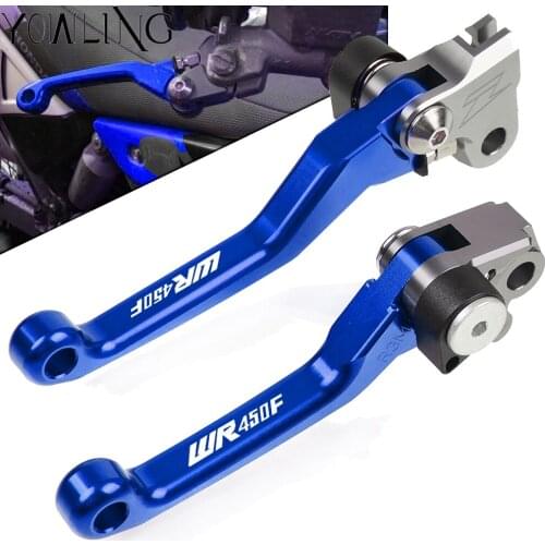 Pit bike Folding Brake Clutch Lever For YAMAHA WR450F 2001 2002 2003 2004 2005 2006 2007 2008 2009 2010 2011 2012 2013 2014 2015