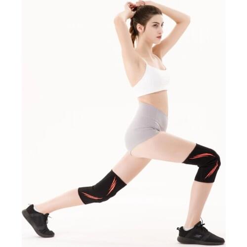 Veidoorn (1 pcs) thick compression knee pads support for weightlifting cross training powerliftimen Basketball Sport