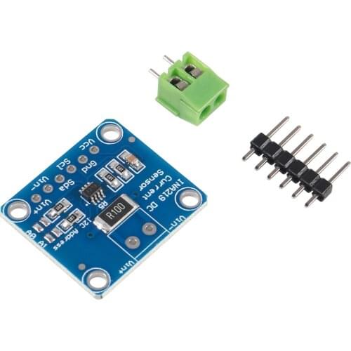 1pcs SOT23 INA219 Bi-directional DC Current Power Supply Sensor Breakout Module DIY 3V-5V IIC I2C Power Monitoring Sensor Module
