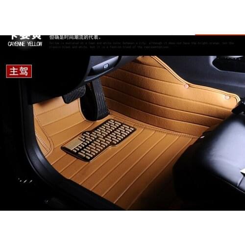 5seats Waterproof XPE Material Non Slip Full Surrounded Car Floor Mats for Kia Sorento 5seats