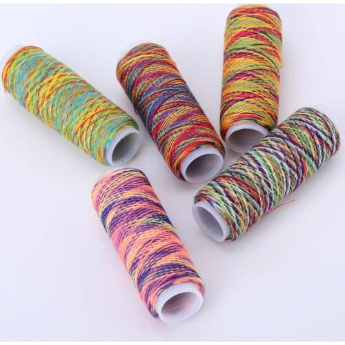 5pcs 110M Polyester Durable sewing Knitting Thread Reel for Hand Stitching Machine Sewing Thread