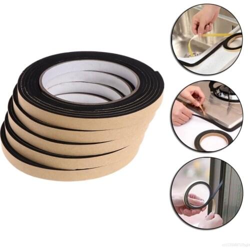 MEXI 5Pcs 2M Gas Stove Gap Cooker Slit Antifouling Strip Seal Ring Tape Cooktop Parts Kitchen Tools