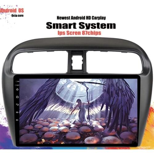 For Mitsubishi Mirage 2012-2018 Car Radio Multimedia Video Player Navigation GPS Android 10 6G+128G IPS+2.5D Screen
