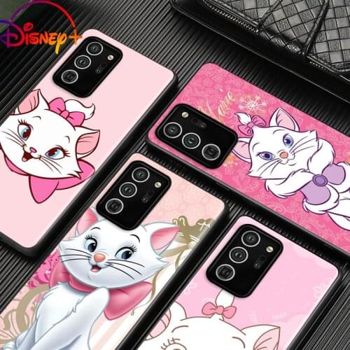 Disney Aristocats Shockproof Cover for Samsung Galaxy S21 S20 FE Ultra Lite S10 5G S10E S9 S8 Plus Black Phone Case