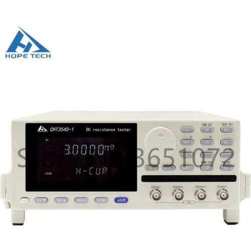 CHT3540-1 Measuring Range 1micro ohm-3Mohm Resistance Meter DC Resistance Tester