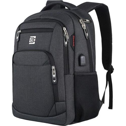 Business Laptop Backpack Travel Anti-Theft With USB Charger Port Waterproof College Bag For Men and Women Fits 17 "Laptops