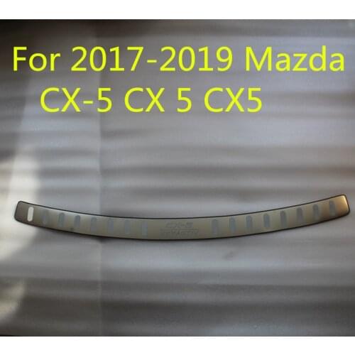 For 2017-2020 Mazda Cx-5 Cx 5 Cx5 High Quality Stainless Steel Rear Windowsill Panel,rear Bumper Protector Sill ,Car-Styling