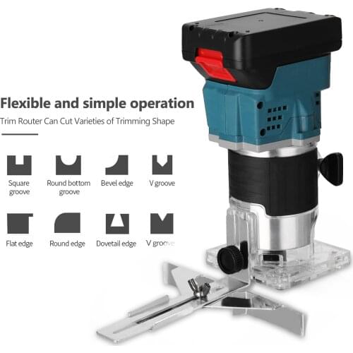 Electric Trimming Machine Multifunctional Woodworking Electromechanical Wood Milling Engraving Slotting Machine Wood Router