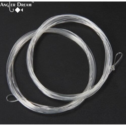 Fluorocarbon Tapered Leader 9FT 0/1/2/3/4/5/6/7X Fly Fishing Leader Line 5PCS / LOT