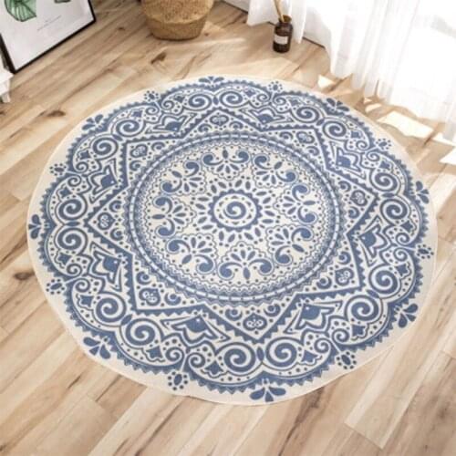 Mandala Printed Rug Living Room Coffee Table Mat Balcony Bathroom Non-slip Carpet Bedroom Decoration Carpet Rugs Living Room