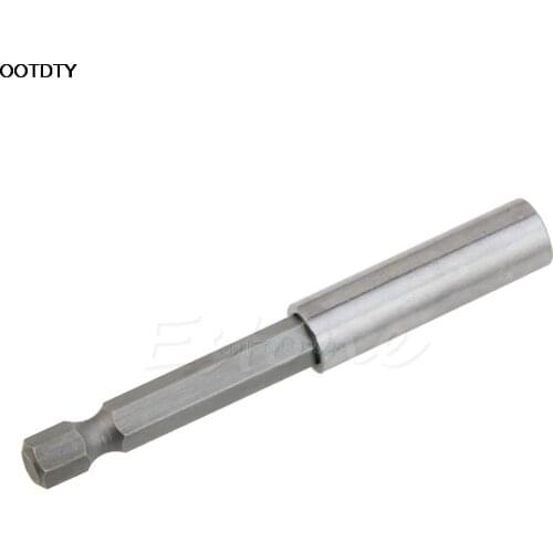HOT 75mm Quick Release Magnetic Screwdriver Extension Bit Holder 1/4 Hex M126 hot sale