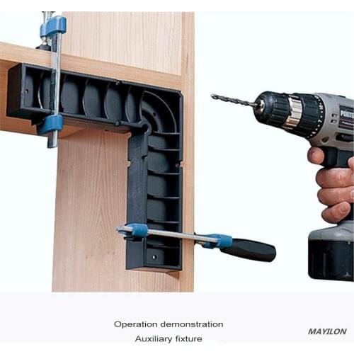 2Pcs 146mm 90 Degree Plastic L Shape Corner Clamping Squares Right Ruler Carpenters Right Angle Positioning Block Fixed Clamp