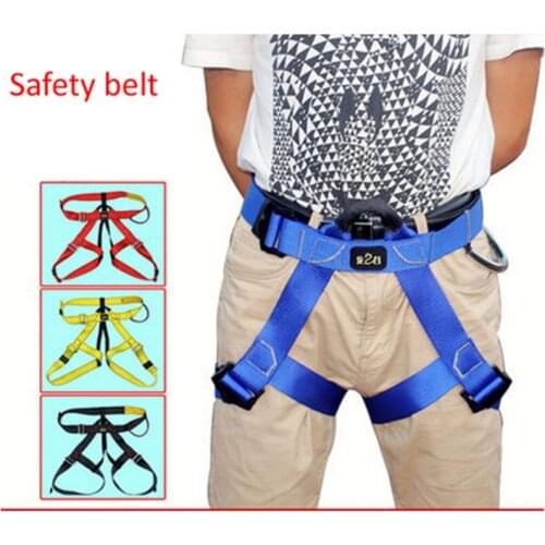 Rescue waist protection Expeditions Rock Climbing Safety Belt Harness Waist Belt Mountaineering Rescue Downhill Bust Belt