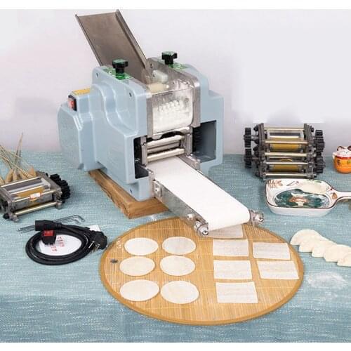 Wonton Pi making machine Automatic gyoza Skin Commercial/home Dumpling wrapper Maker Round moulding Machine Ravioli square skin