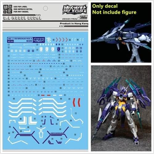 D.L high quality Decal water paste For Bandai MG 1/100 AGE-2 MAGNUM Gundam DL166