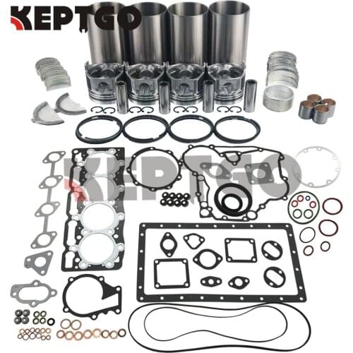 For Kubota V1305 V1305-B STDOverhaul Rebuild Kit Engine Parts Ring Piston Bearing