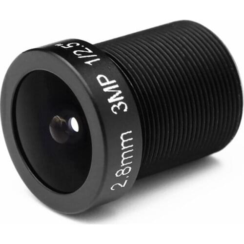 10pcs HD 3mp 2.8mm Lens 1/2.5" 140Degrees wide angle CCTV lens IR Board M12 MTV for Security IP Camera