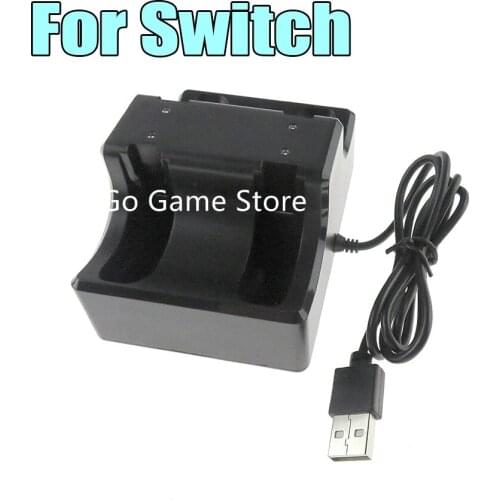8Pcs For Nintend Switch NS Charging Dock Station Charger Cradle For Nintendo Switch 4 Joy Con Controllers 4 In 1 Charging Stand