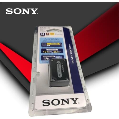 Sony Original NP-FH100 NP FH100 FH100 Camera Battery NP-FH100 NP-FH30 NP-FH40 NP-FH60 NP-FH50 NP-FH70 HDR-SR Series HDR-XR
