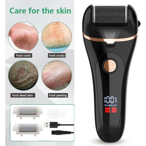 Rechargeable Electric Foot File Callus Remover Machine Pedicure Device Foot Care Tools Feet For Heels Remove Dead Skin NEW