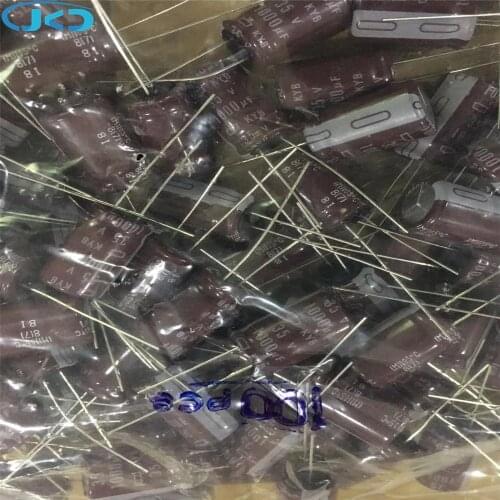 10pcs/Lot 1000uF 35V NIPPON NCC 12.5x20mm Low ESR 35V1000uF Aluminum Electrolytic Capacitor