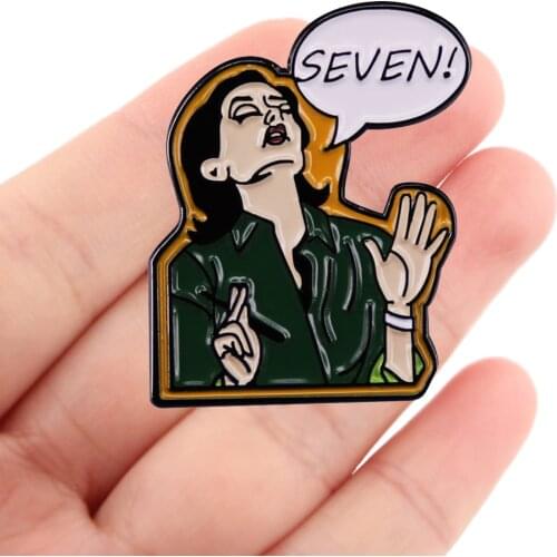 DZ2188 friends tv show Enamel Pins and Brooches for Woman Fashion Lapel Pin for Clothes Backpack Bags Badge Gifts Jewelry