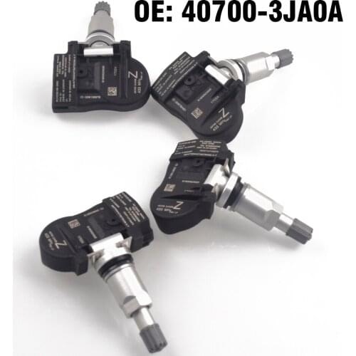 4 PCS Car Tire Pressure Monitor Sensor TPMS 40700-3JA0B 407003JA0B for infiniti jx35 2013 Q50 2016 2017 Q60 2017 QX60 2014-2017