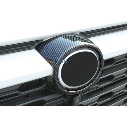 For Toyota RAV4 RAV 4 2019 2020 Chrome Car Front Frame Mark Grille Cover Trim Grill Emblem Badge Logo Cover Sticker Styling
