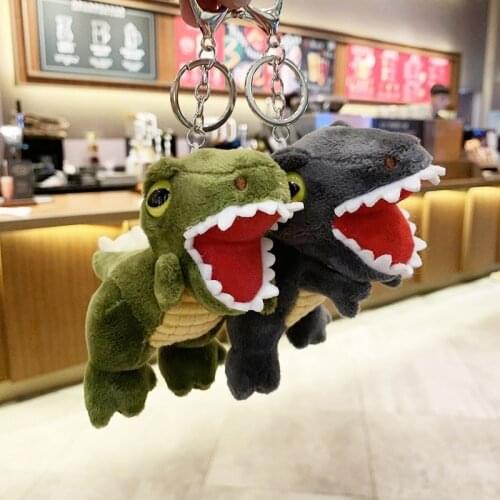 Little Dinosaur Plush key chain cute bag pendant doll bag backpack hanging gift