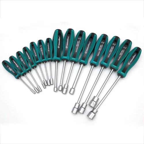 Metal Socket Driver Wrench Screwdriver Hex Nut Key Nutdriver Hand Tool 10mm