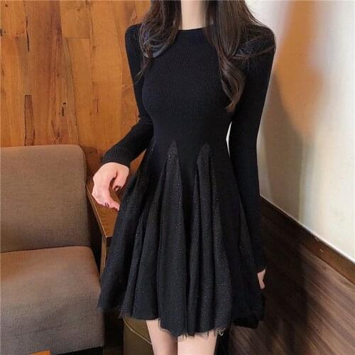 MIEMBRO Fashionable Knitted Dresses