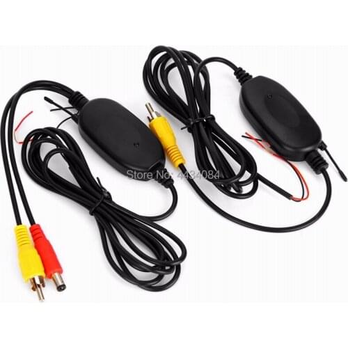 Ouchuangbo 2.4G Transmitter Module adapter Receiver Kit for Car Rearview Monitor FM Transmitter & Receiver