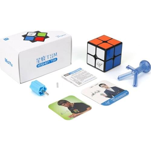 Moyu GuoGuan 2x2 XingHen TSM Magnetic Magic Cube 2x2x2 Magnetic Magic puzzles WCA Professional Speed Cube Educational Toys