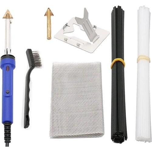 Plastic Welding Machine Kit, 80W Plastic Welding Kit, Suitable For Bumper, Kayak Repair