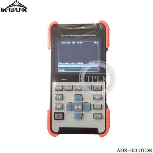 Handhold OTDR AOR500S Single mode 1310/1550nm 24/22dB AOR-500S Optical Time Domain Reflector meter Fiber Optic tester hot sale