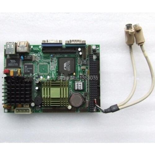 Original WAFER-C400EV 3.5'' PC104 industrial motherboard tested working