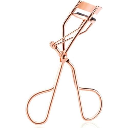 Professional Rose Gold Eyelash Curler Eye Lashes Curling Clip Eyelash Clamp Cosmetic Makeup Tools Accessories For Women