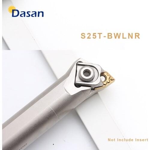 1PCS S25T-BWLNR S25T-BWLNL Boring Bar Spring Steel Internal Turning Tool Holder CNC Lathe Cutter Arbor for WNMG080404 Insert