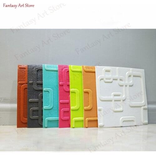 Self-adhesive Board Modern Home Decoration 3d Wall Sticker Decoration Foam Board Wall Decoration for Room Decoration