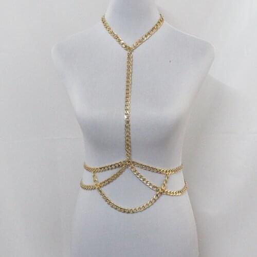 Sexy Bikini Beach Jewelry Multilayer Body Jewelry Necklace Waist Belly Hot Body Jewelry Accessories