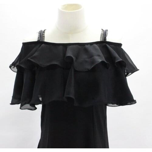 Detachable Collars Lapel False chiffon bead Wooden ear professional Double-layer vest removable Collier Femme necklace Collar