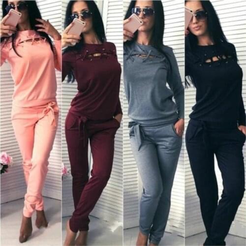 Winter Tracksuit Women Set Top Sweatshirt Pants Suit Female 2 Piece Set Women Hoodies Pant Clothing Set Warm Conjuntos De Mujer