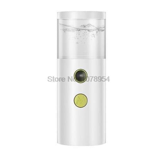 100pcs/lot Mini Nano Sprayer Portable Face Steamer USB Charge Skin Hydrating 20ml Electric Humidifier Women Facial Care Tools