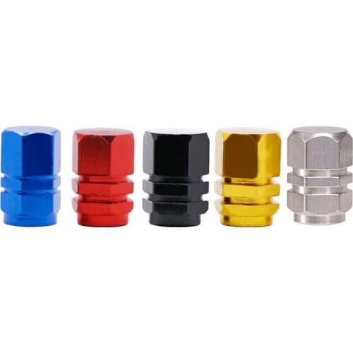 4pcs Car Tire Valve Caps Car Tire Gas Cap Truck Tire Wheel Air Valve Caps Tyre Cover Aluminum Alloy Tire Gas Car Accessories